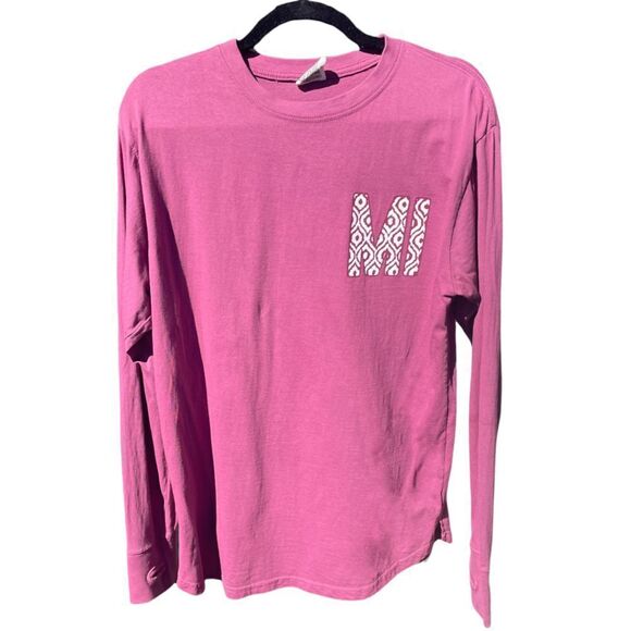 Royce Michigan Purple Long Sleeved Tee - Picture 2 of 12